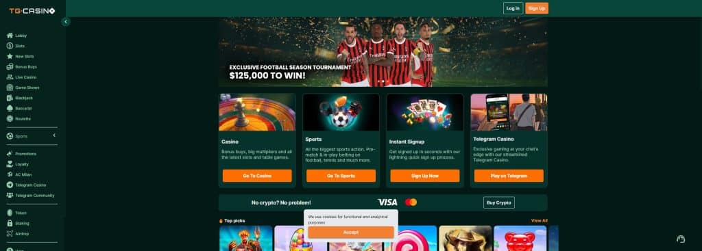 TG Casino Texas Betting Sites
